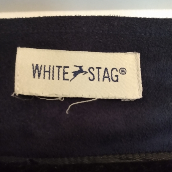 White Stag Womens Size 18.5X22 Inch Velvet Vest Embroidered Lined Blue/Red - Picture 3 of 16